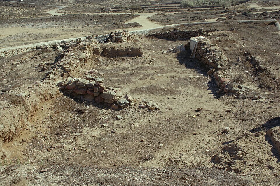 Ftelia on Mykonos, Early Cycladic settlement, 060361